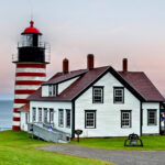 Lubec, Maine's lighthouse.